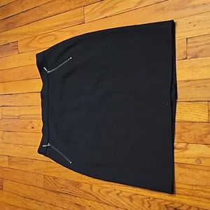 Used Size 10 Kasper Black Skirt